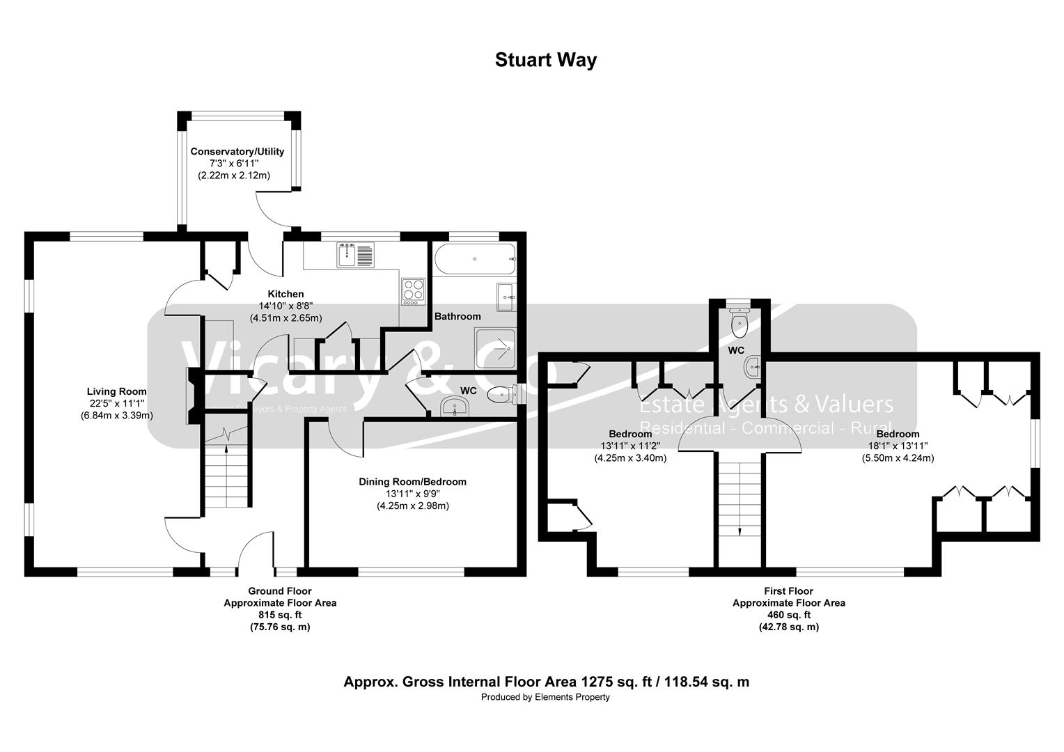 9, Stuart Way, Bridport floorplan