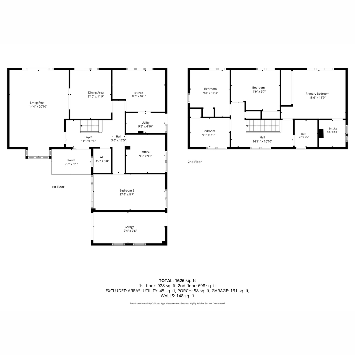 2, Daundy Close, Ipswich floorplan
