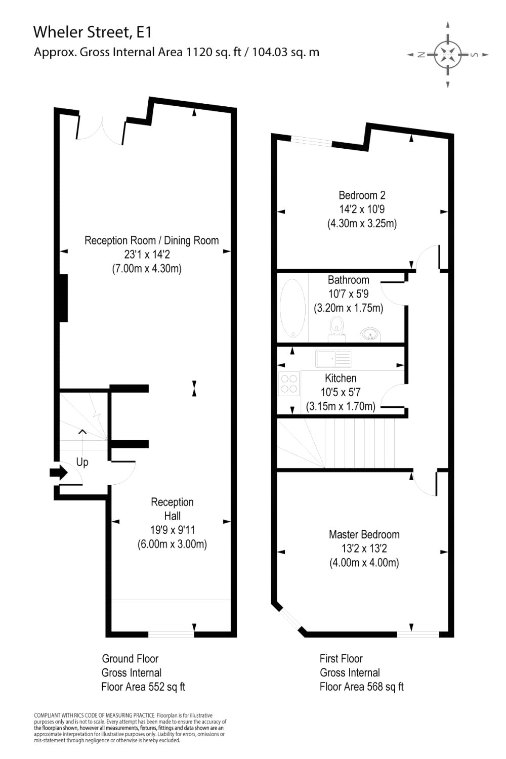 2 Bedrooms Flat for sale in Wheler Street, Shoreditch E1