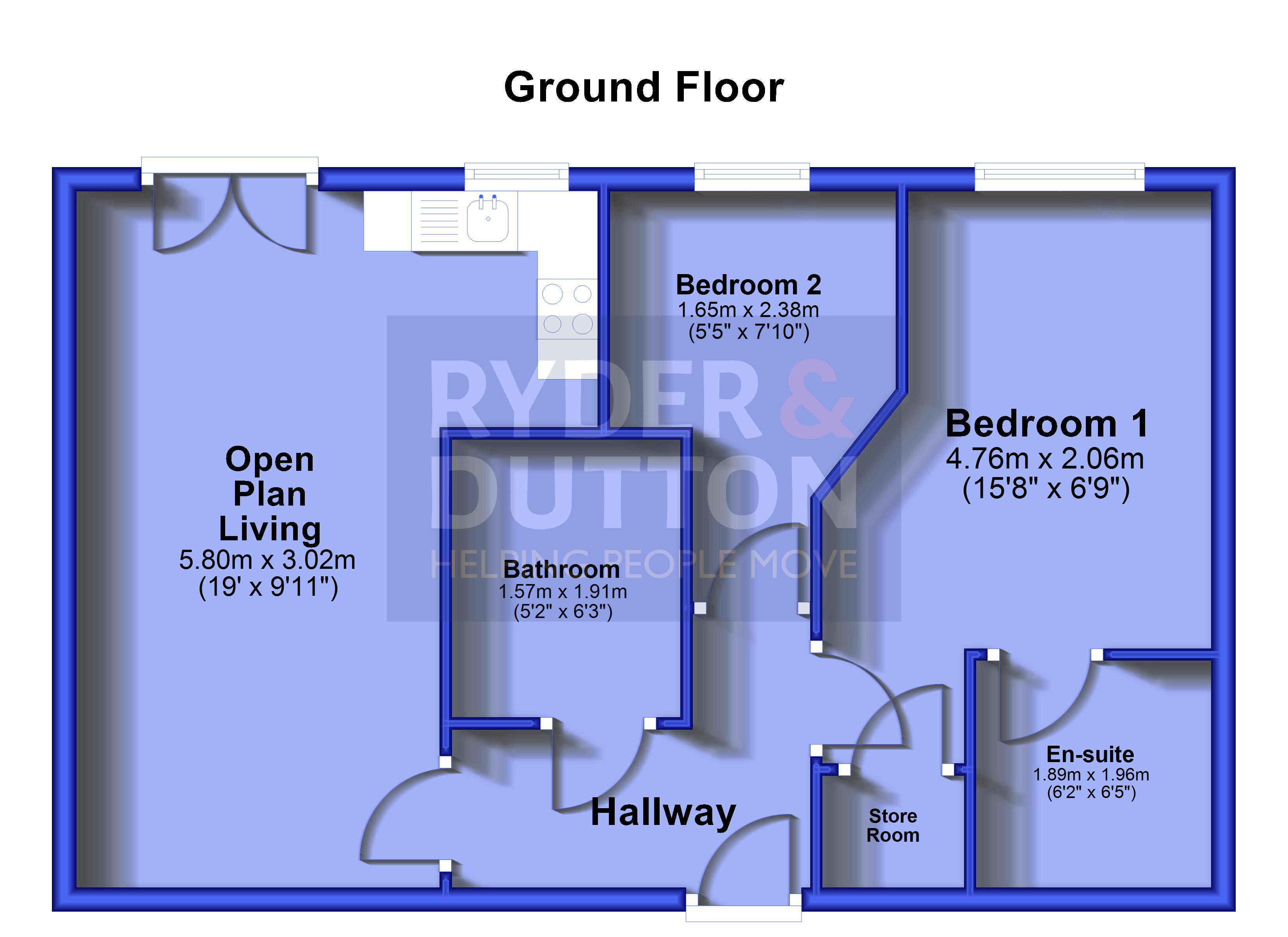 Apartment 10, Wince Brook Court,, Grimshaw Lane, Manchester floorplan
