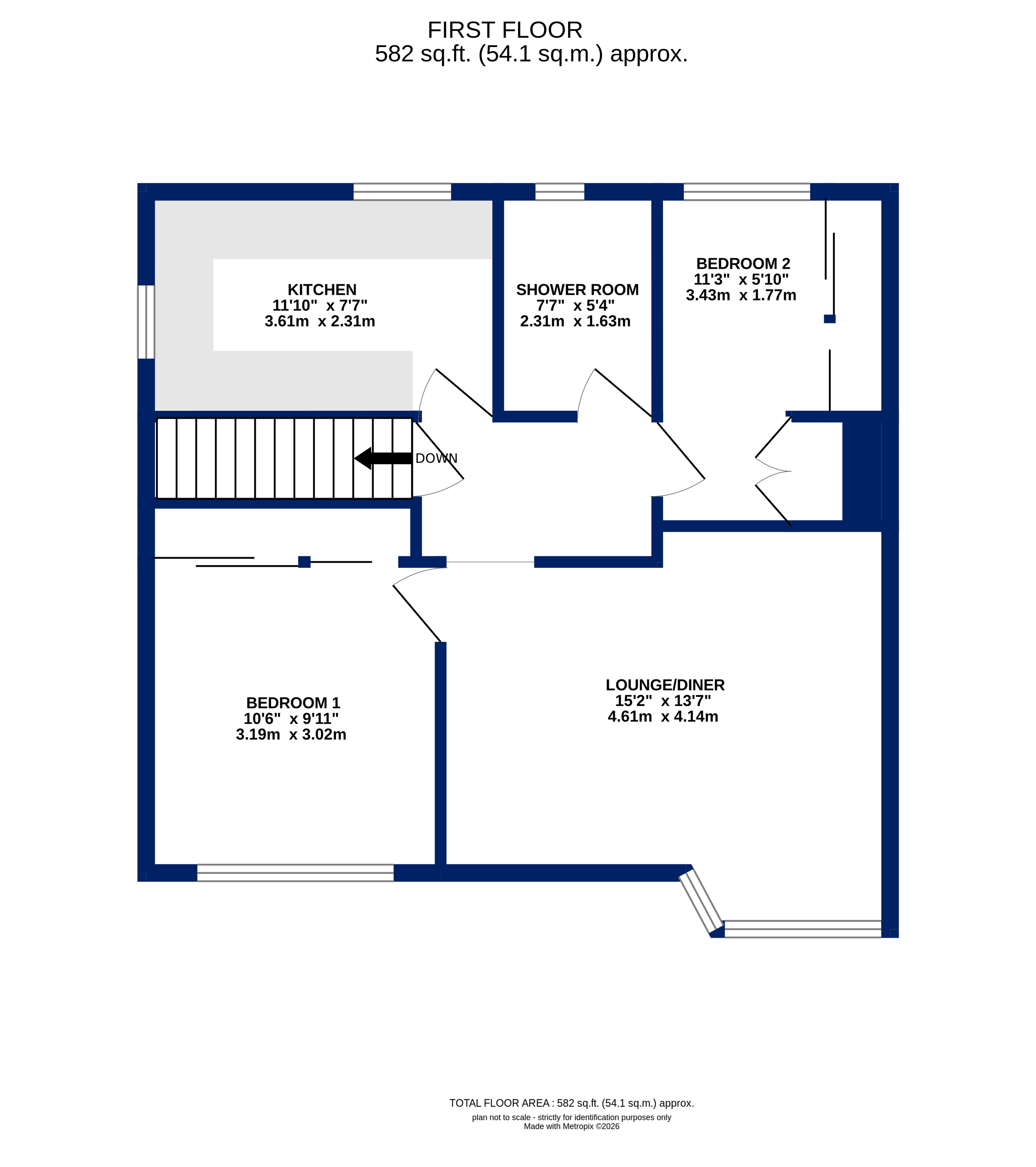 12, Otterburn Gardens, West Yorkshire floorplan