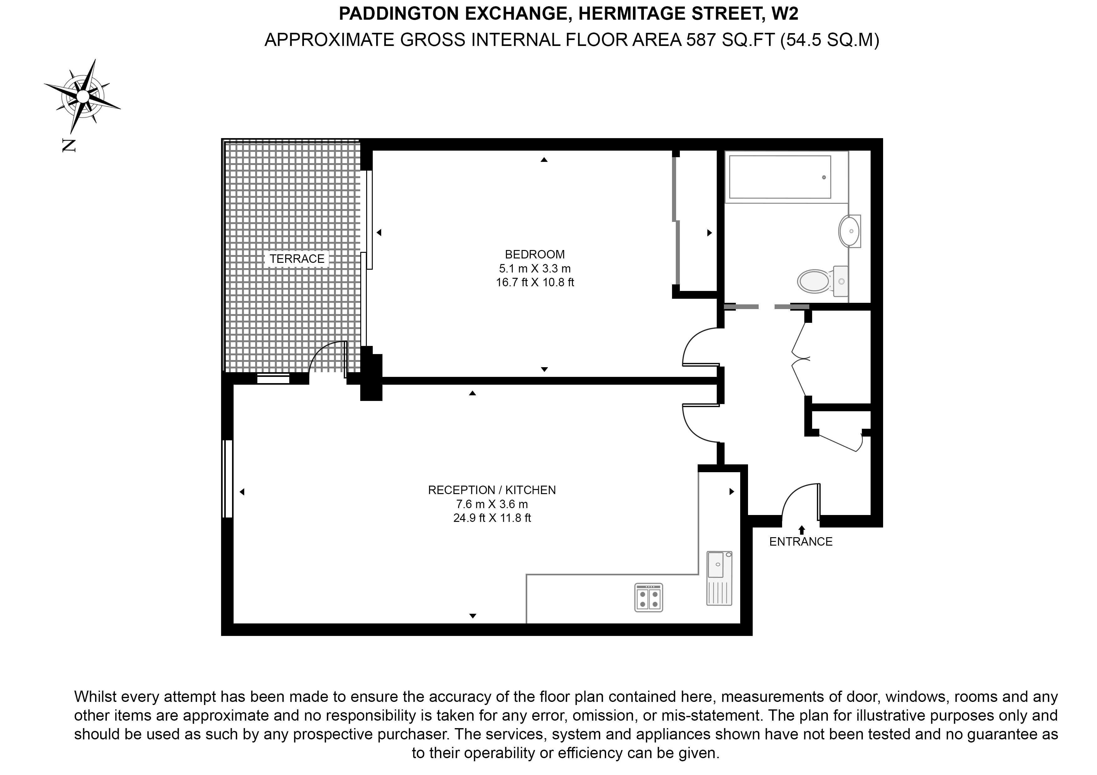 Flat 94, (6), Paddington Exchange, Paddington floorplan