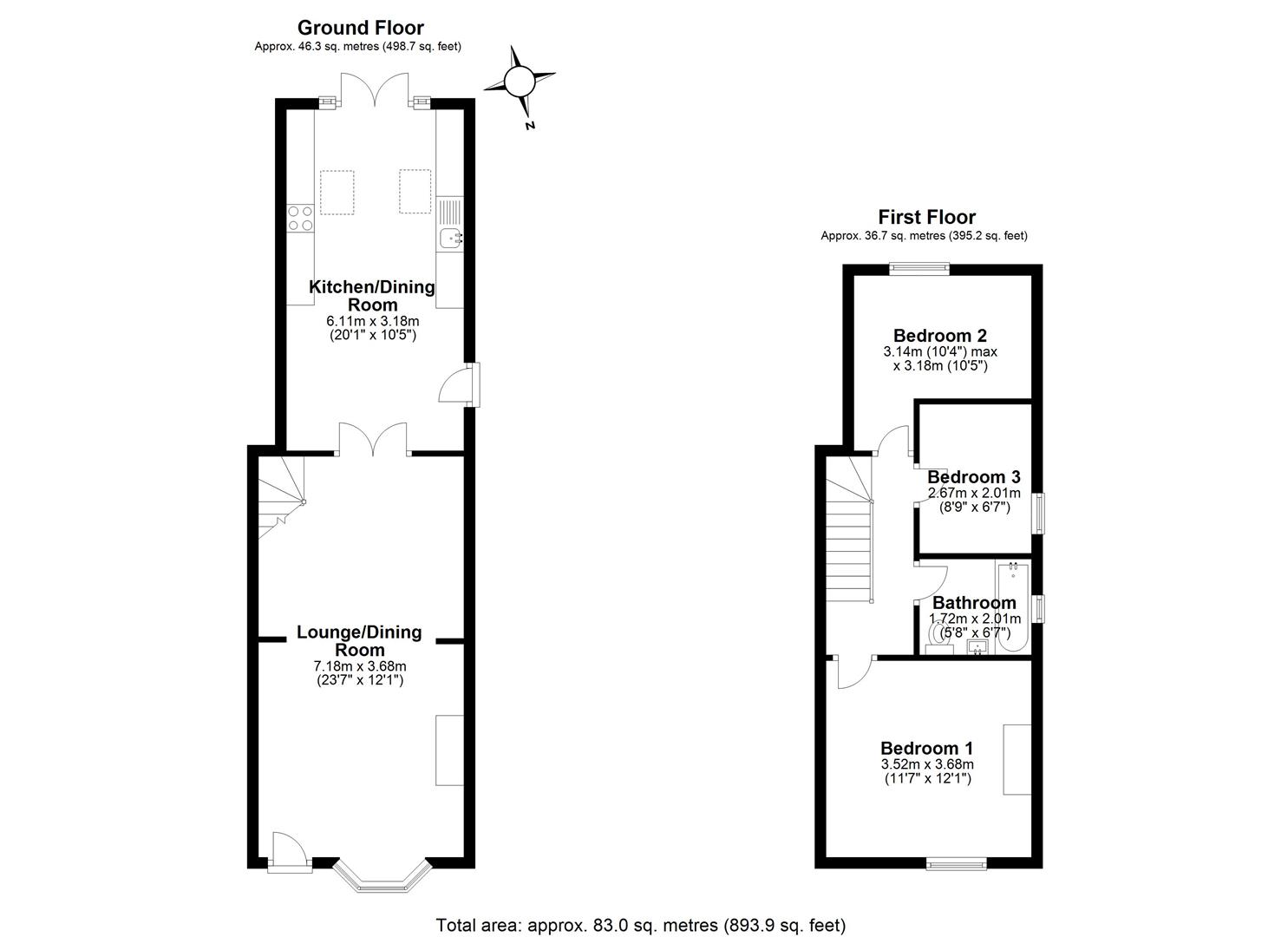 Farnworth Road, Penketh, Warrington WA5, 3 bedroom semidetached house