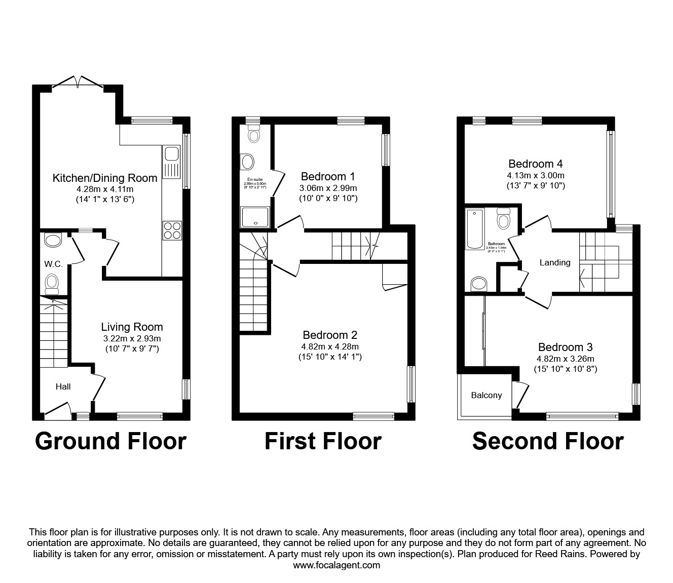 56, Holly Street, Manchester floorplan