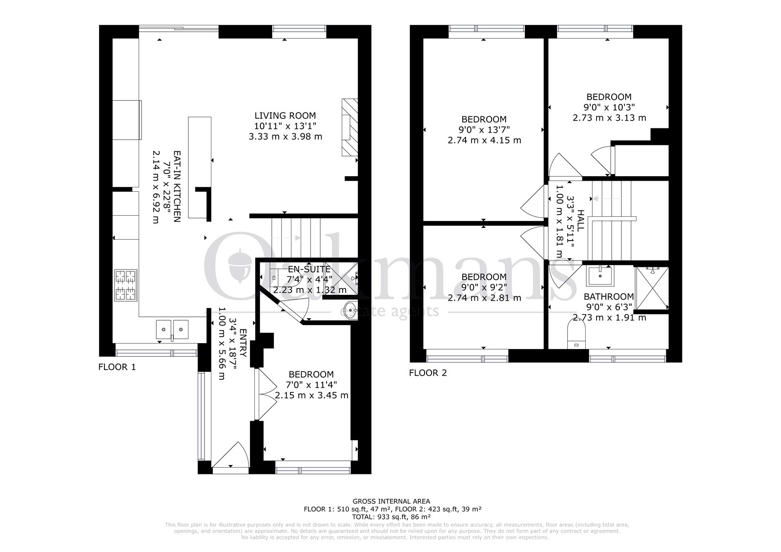12, GIBBS HILL ROAD, BIRMINGHAM floorplan