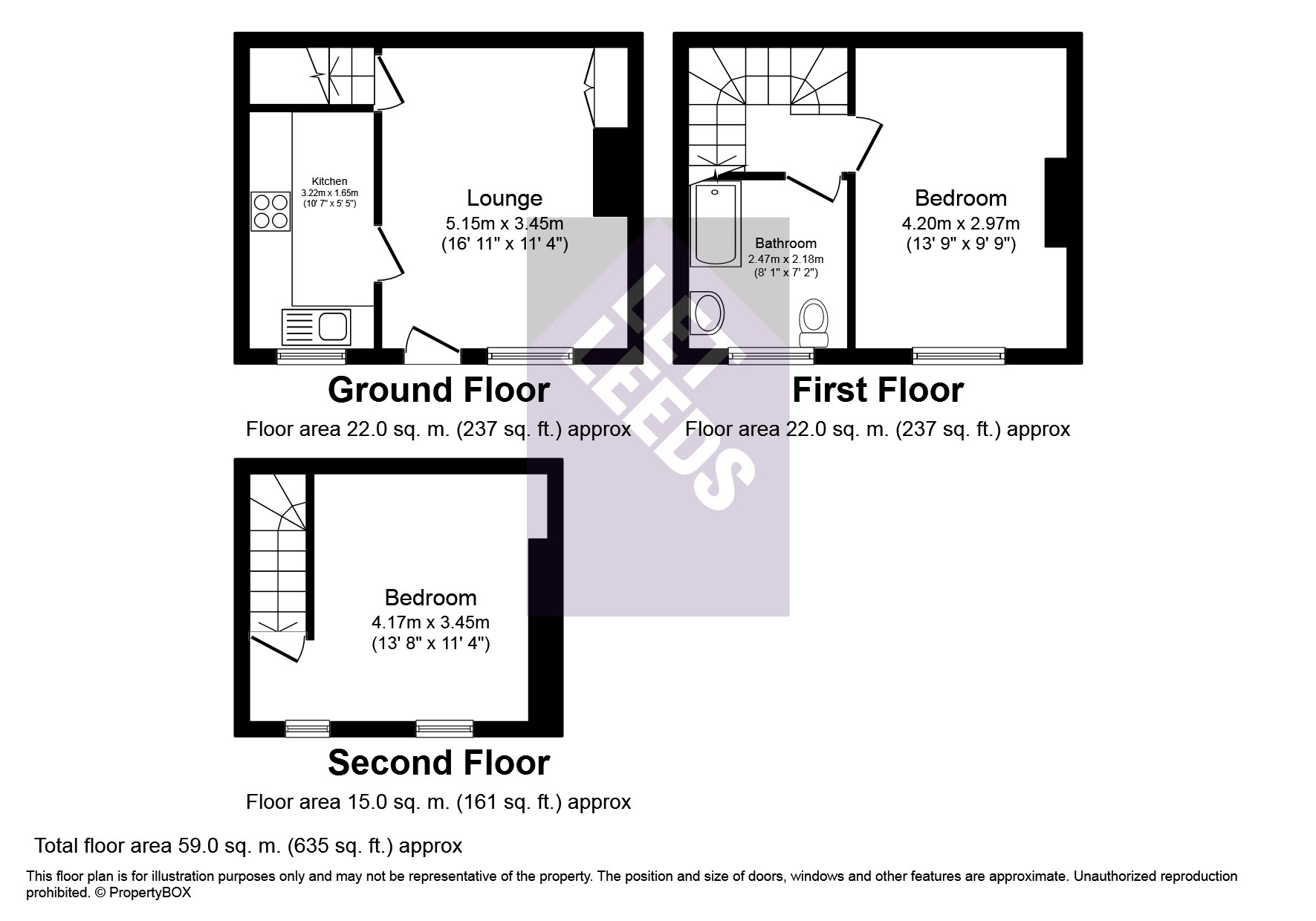 2 Bedrooms Terraced house for sale in Adwick Place, Burley, Leeds LS4