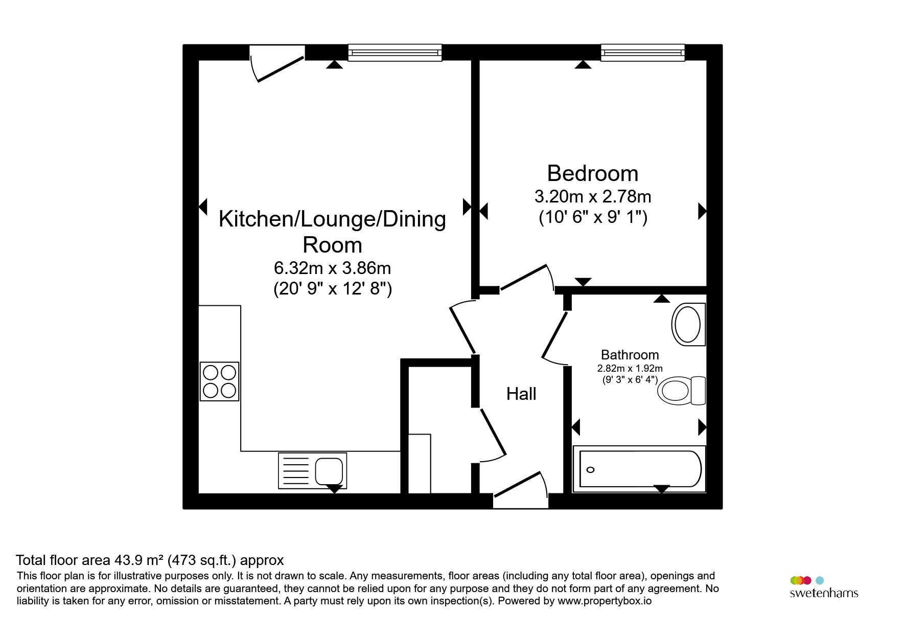 10, Walkers, Robinson Way, Chester floorplan