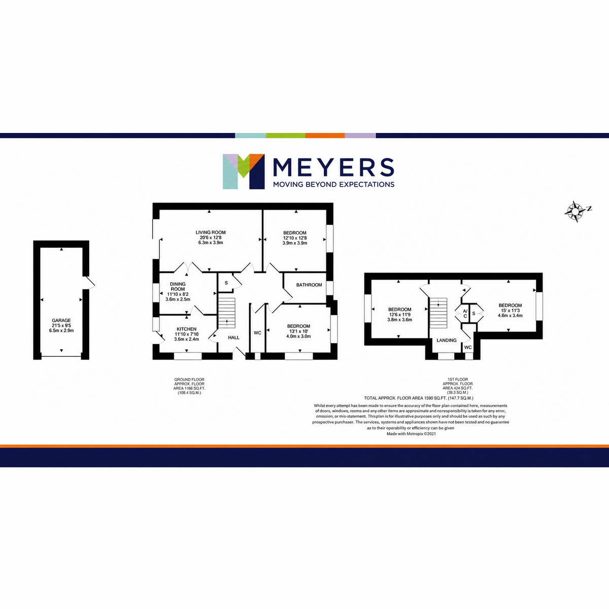 66, Dorset Avenue, Ferndown floorplan