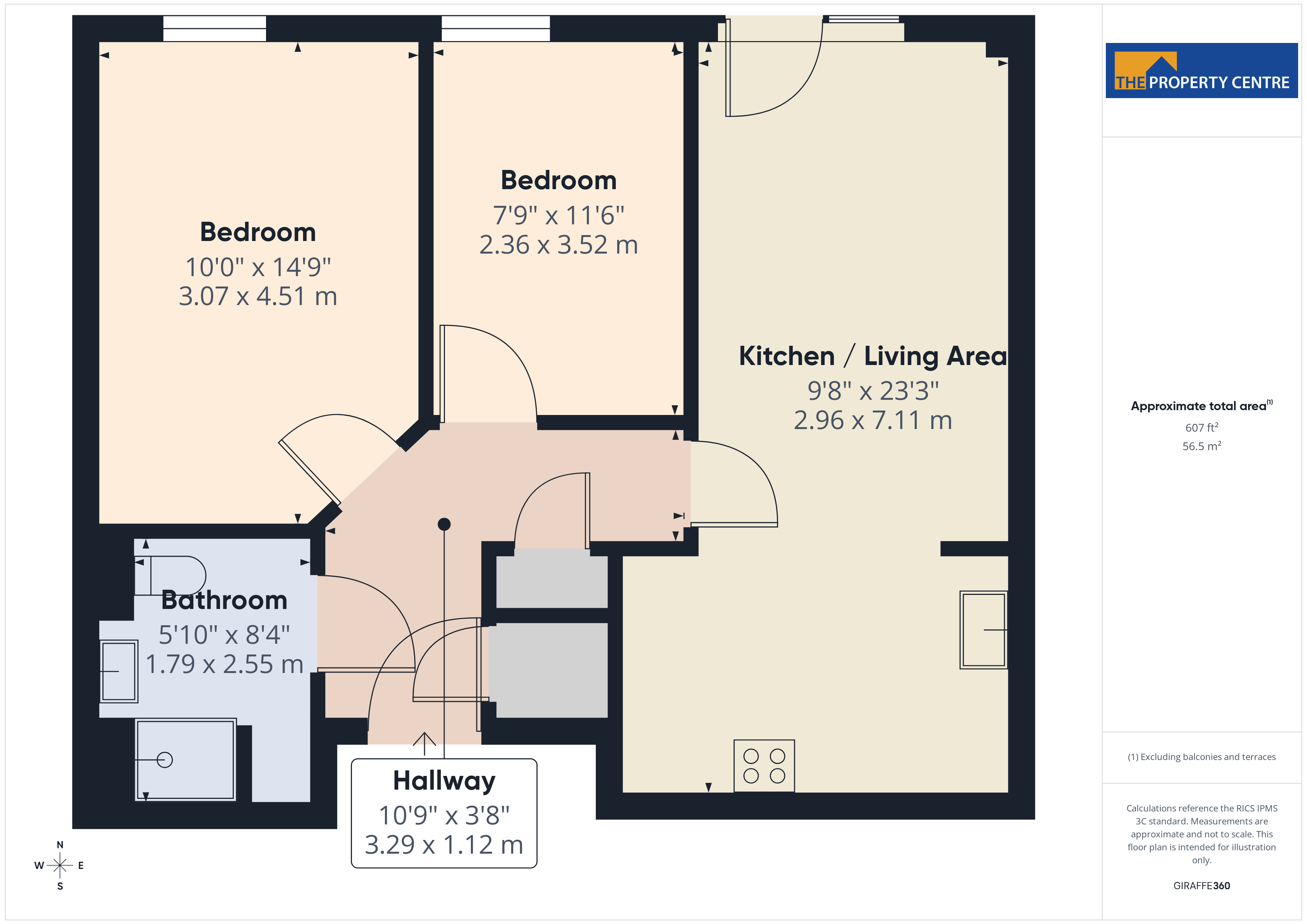 Flat 34,, Walkinshaw Court, Gloucestershire floorplan