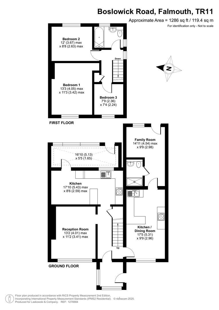 76, Boslowick Road, Falmouth floorplan