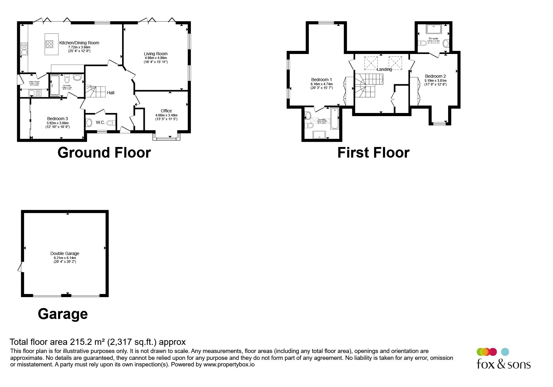 2, Merrifield Lane, Burgess Hill floorplan