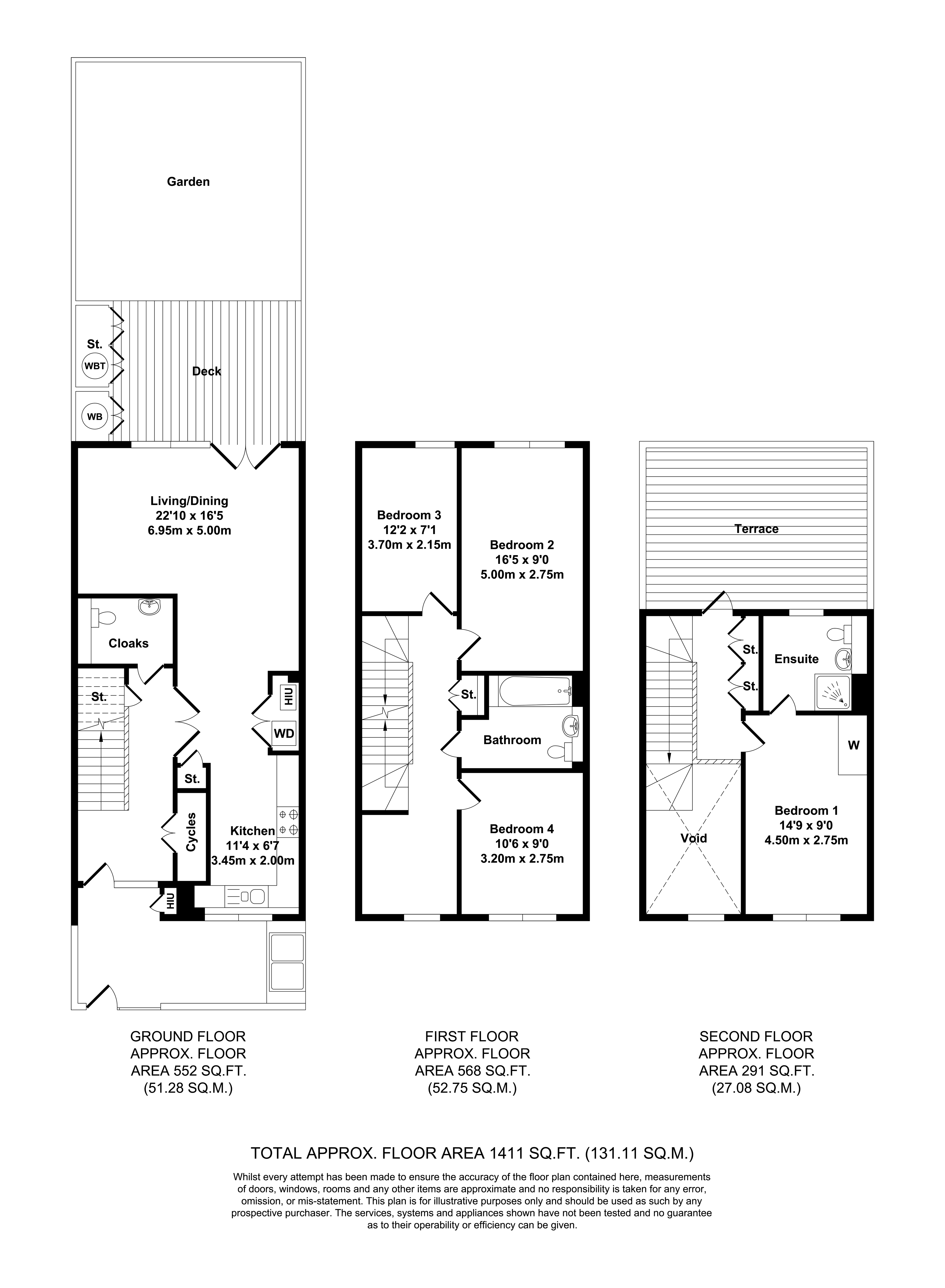 20, Keirin Road, London floorplan