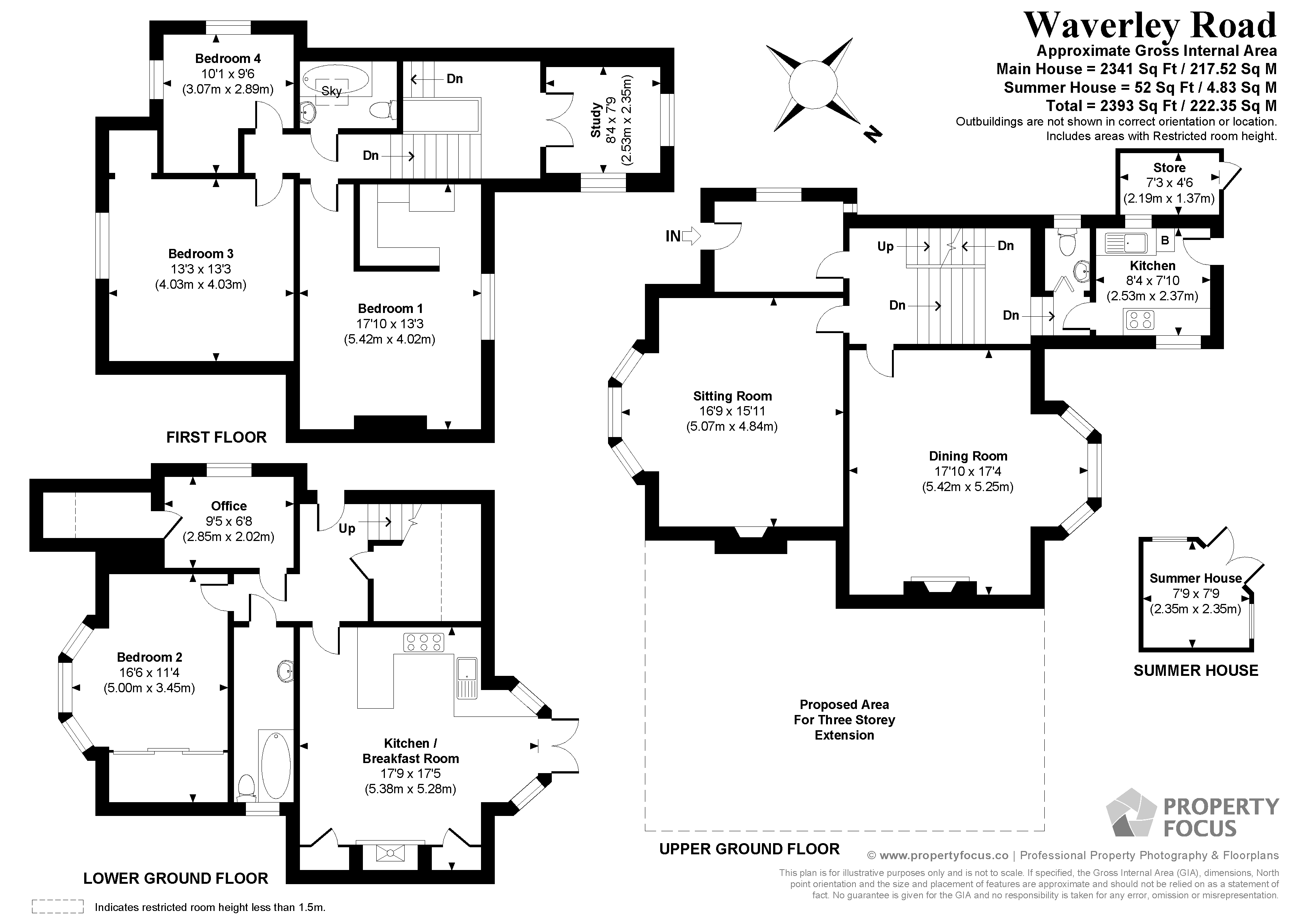 Waverley Road, Southsea PO5, 4 bedroom detached house for sale