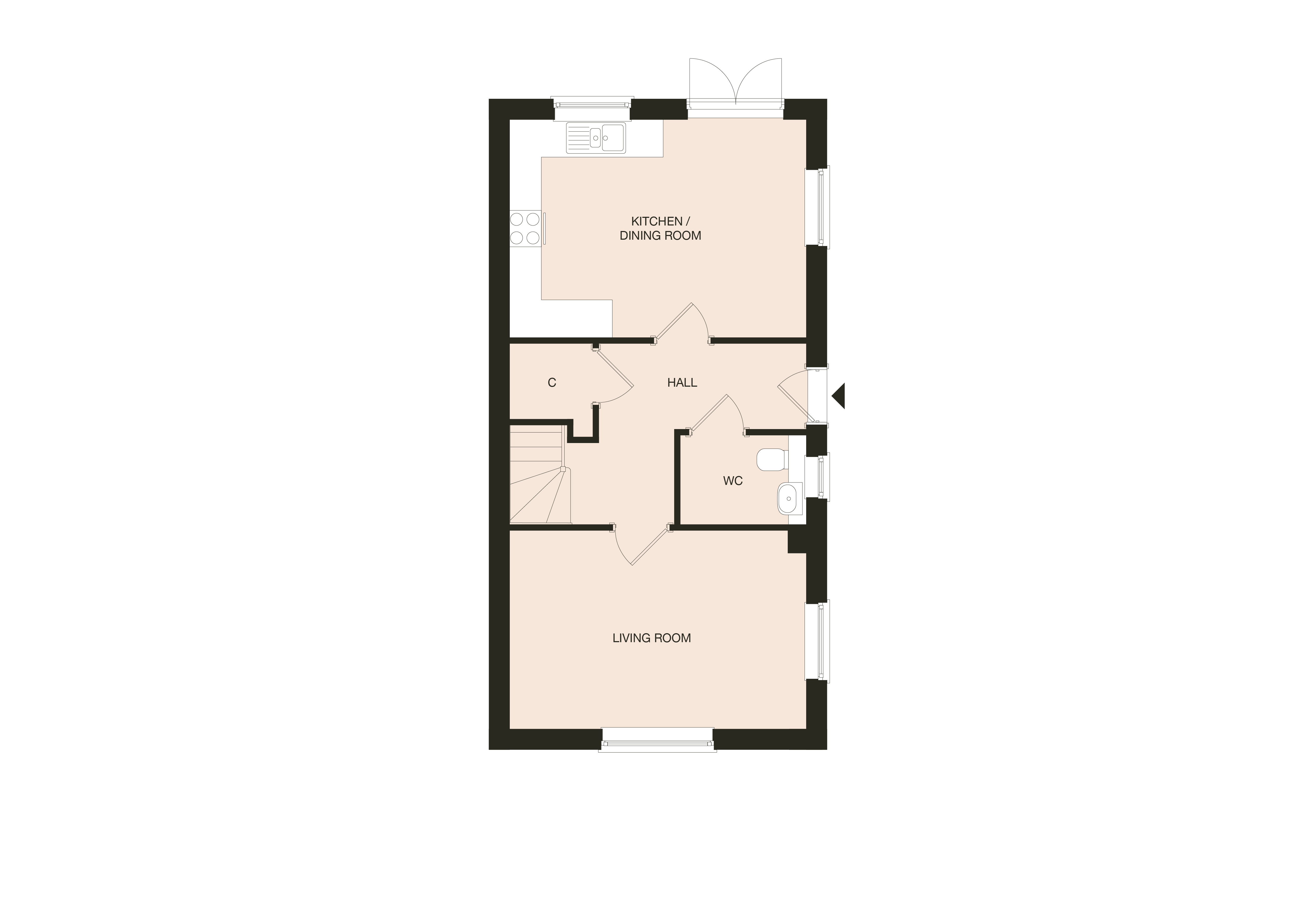 313, Farmstead Lane, Chellaston floorplan