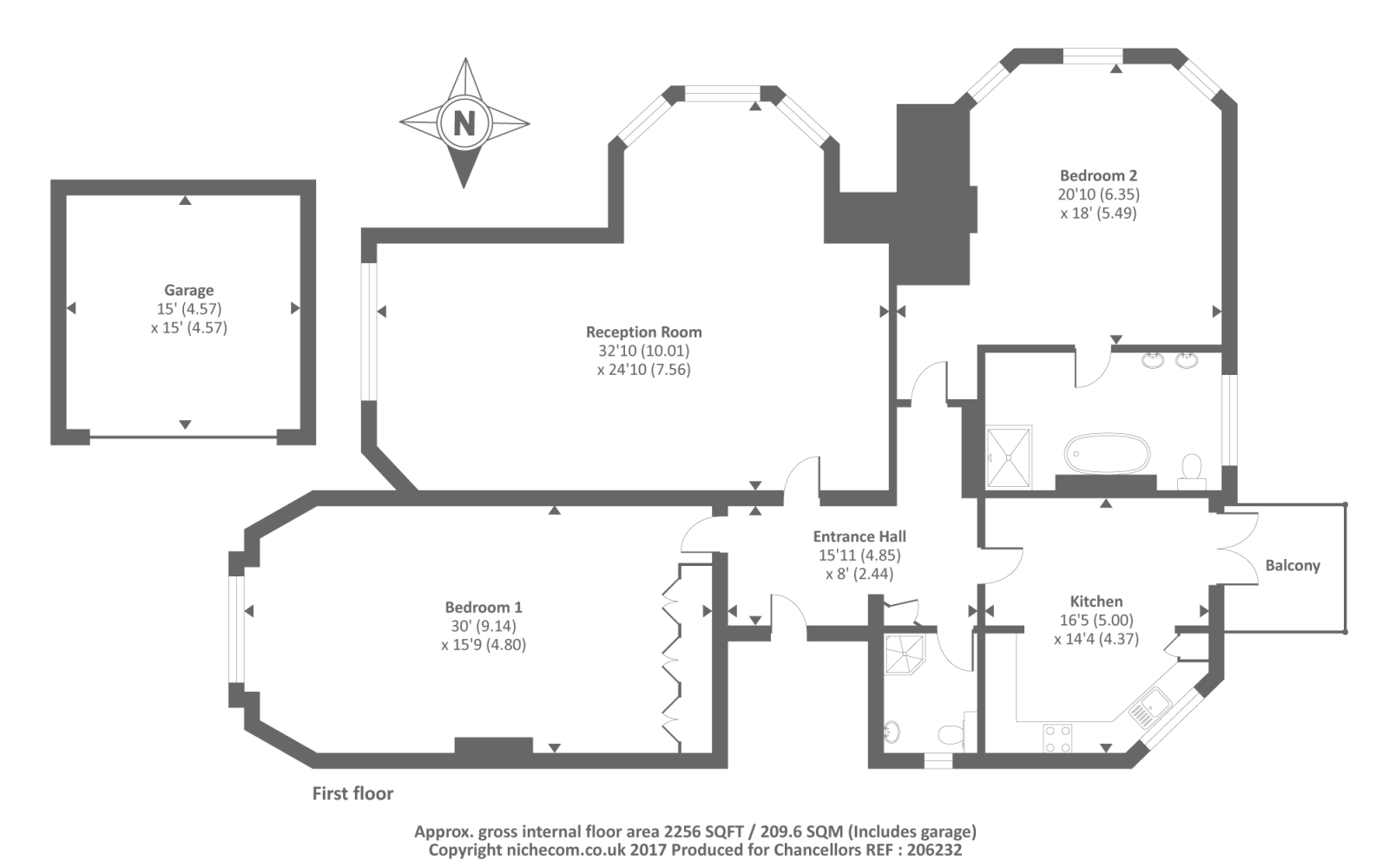 2 Bedrooms Flat to rent in Prince Albert Drive, Ascot SL5