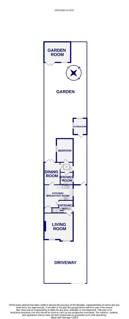 176, Gale Lane, York floorplan