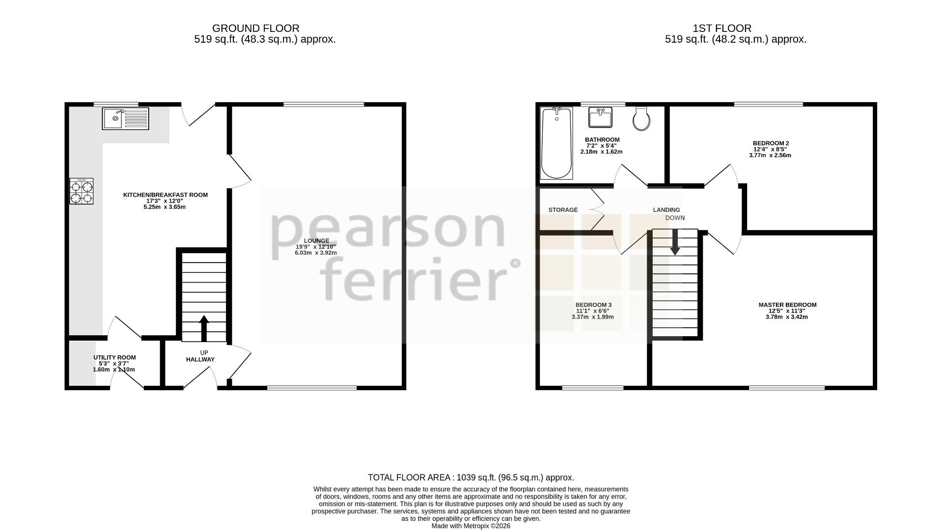 6, Chaucer Avenue, Manchester floorplan