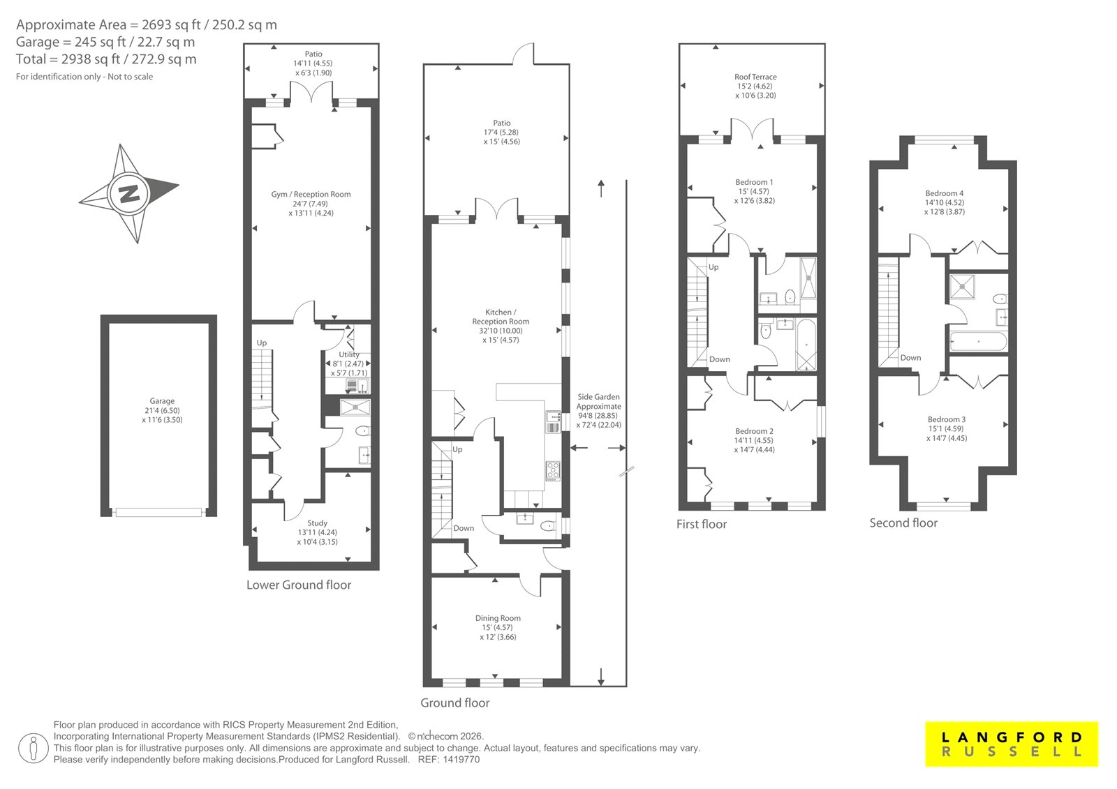 6 Rookery Villas,, Rookery Road, Orpington floorplan