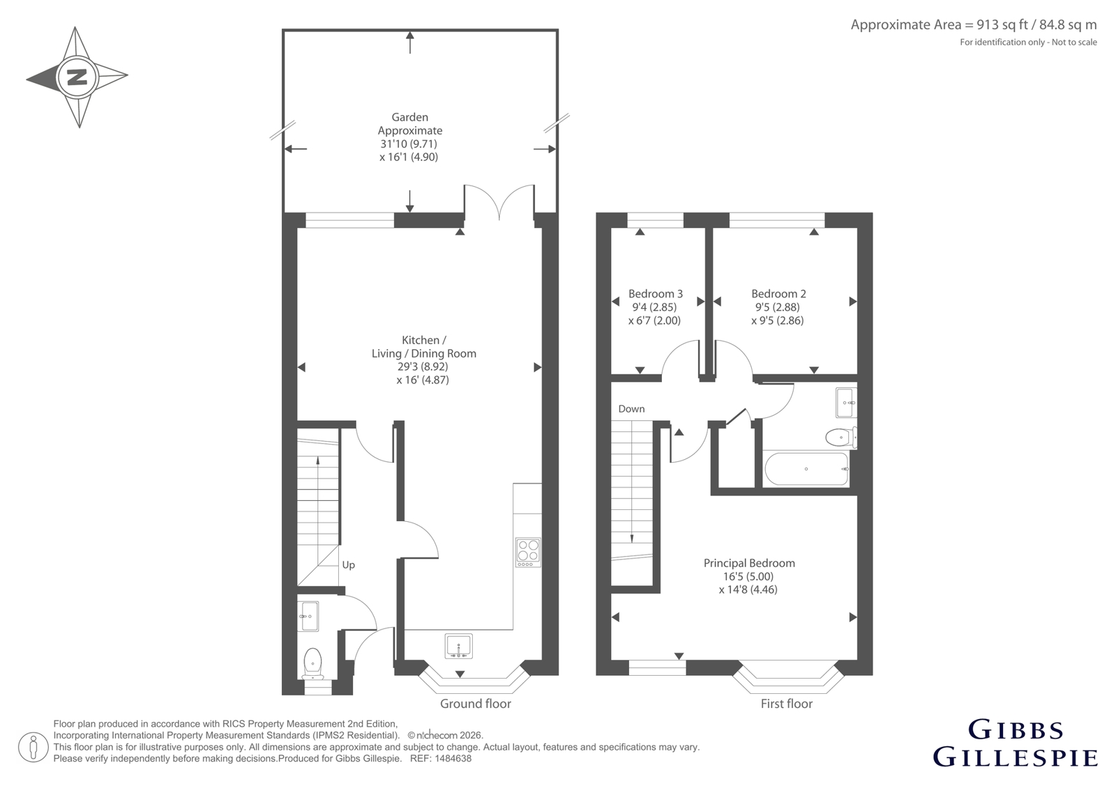 43, Thrush Green, Middlesex floorplan