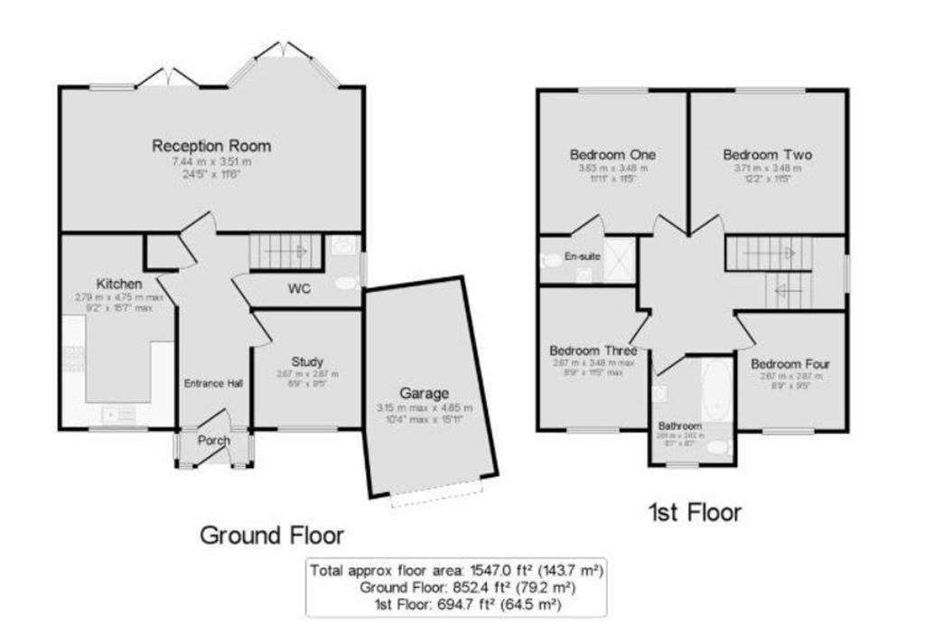 4 Bedrooms Detached house to rent in Church Road, Worcester Park, Surrey KT4