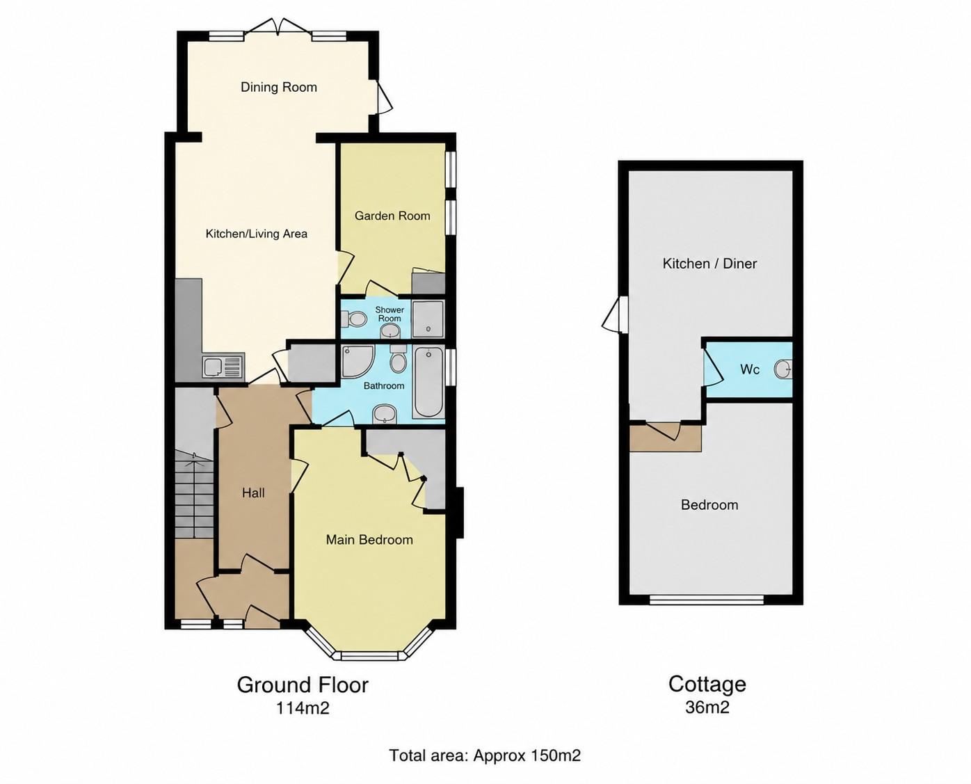 7a, Okeover Road, Salford floorplan