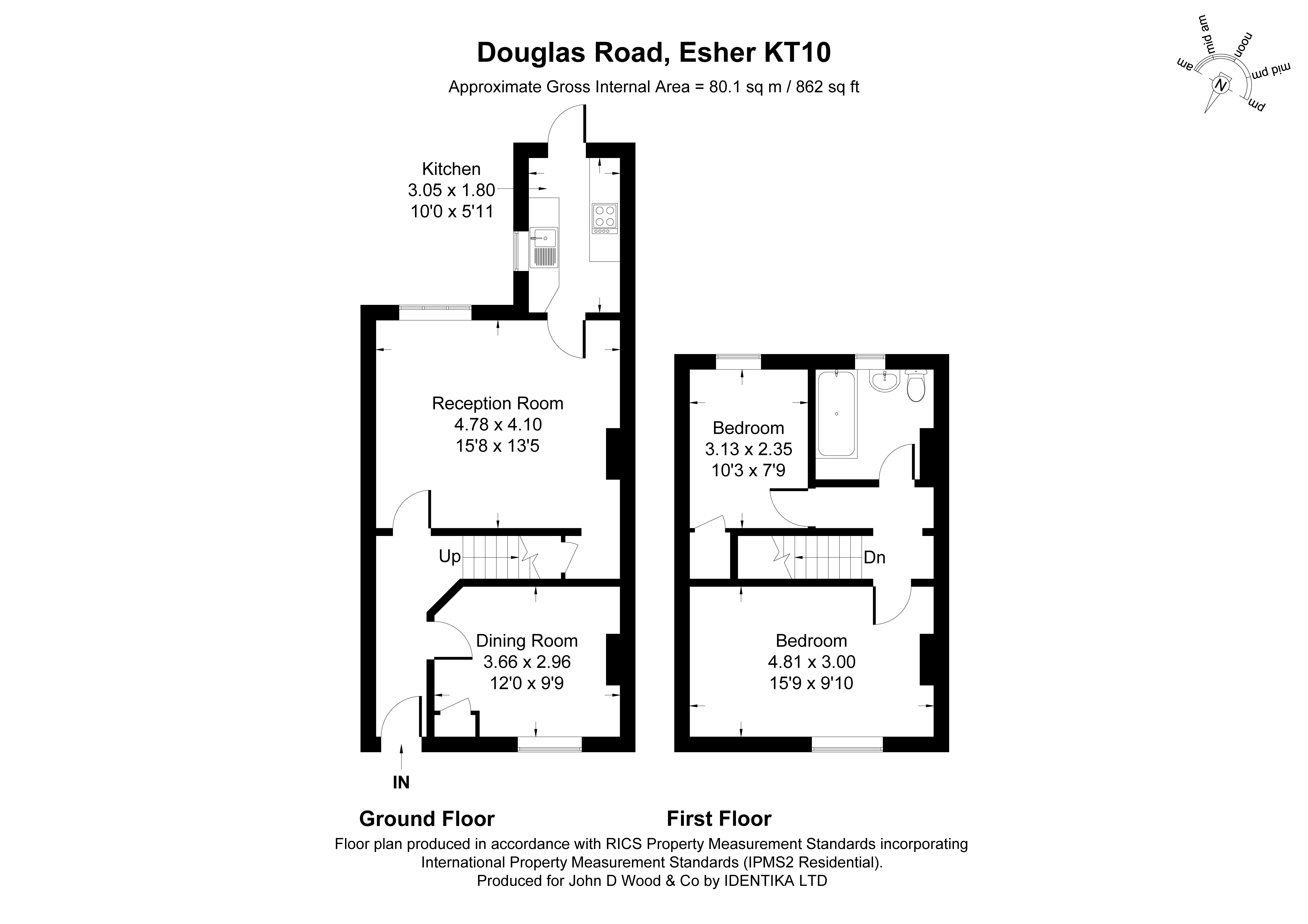 16, Douglas Road, Surrey floorplan