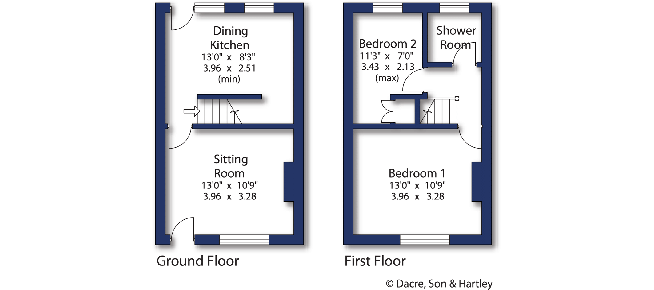 Penystone, 11, Best Lane, Keighley floorplan