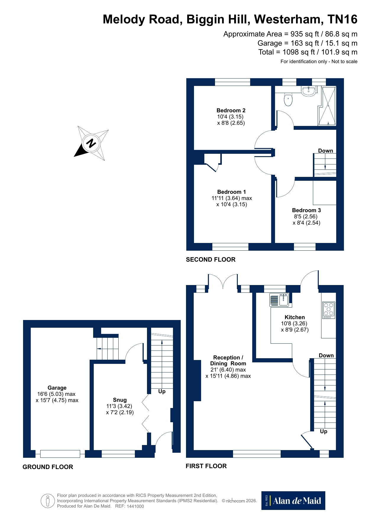 129A, Melody Road, Kent floorplan