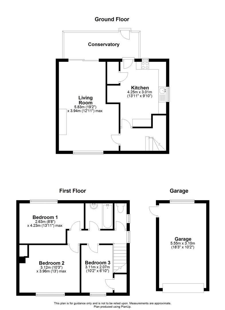 21, West Street, Tiverton floorplan