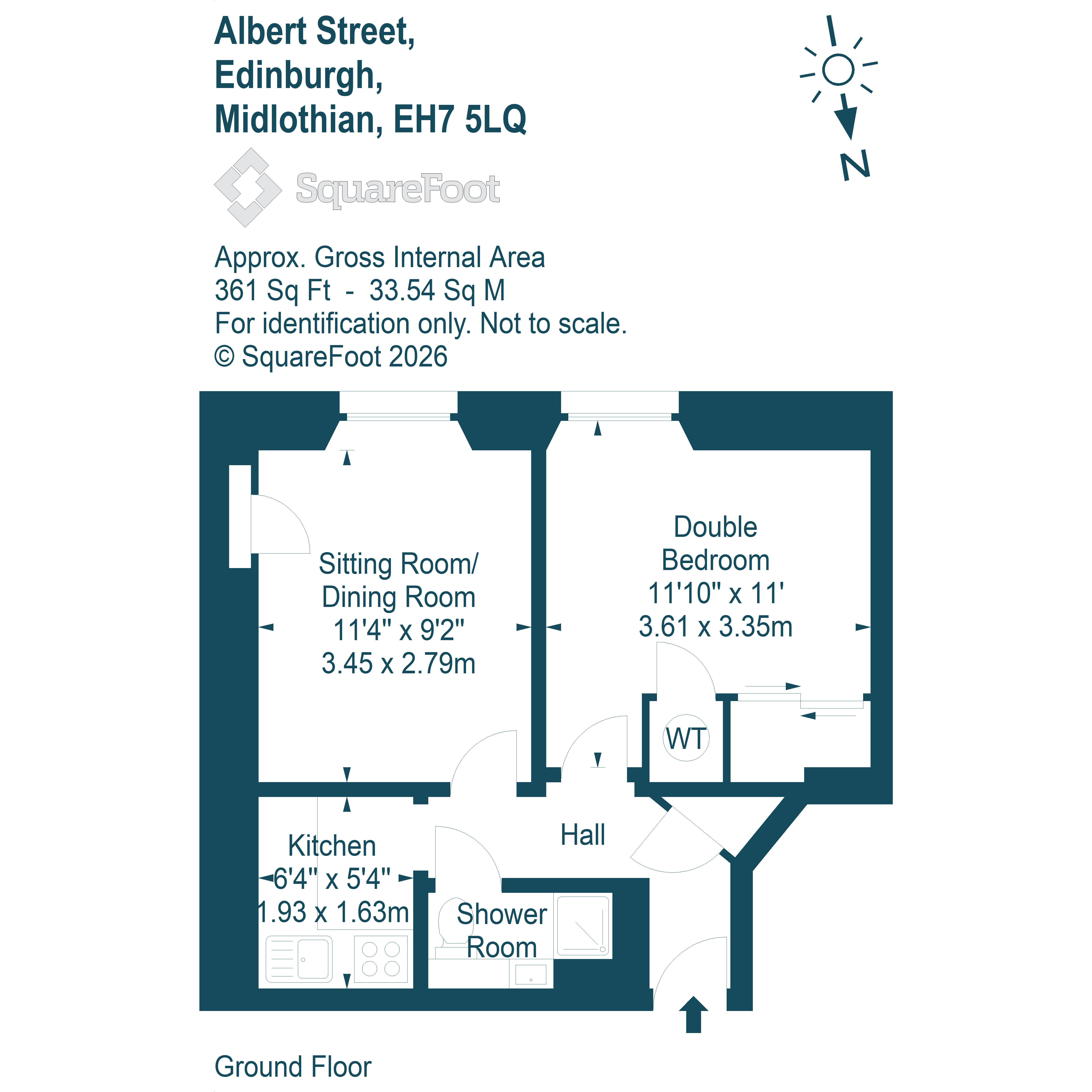 Albert Street, Edinburgh floorplan
