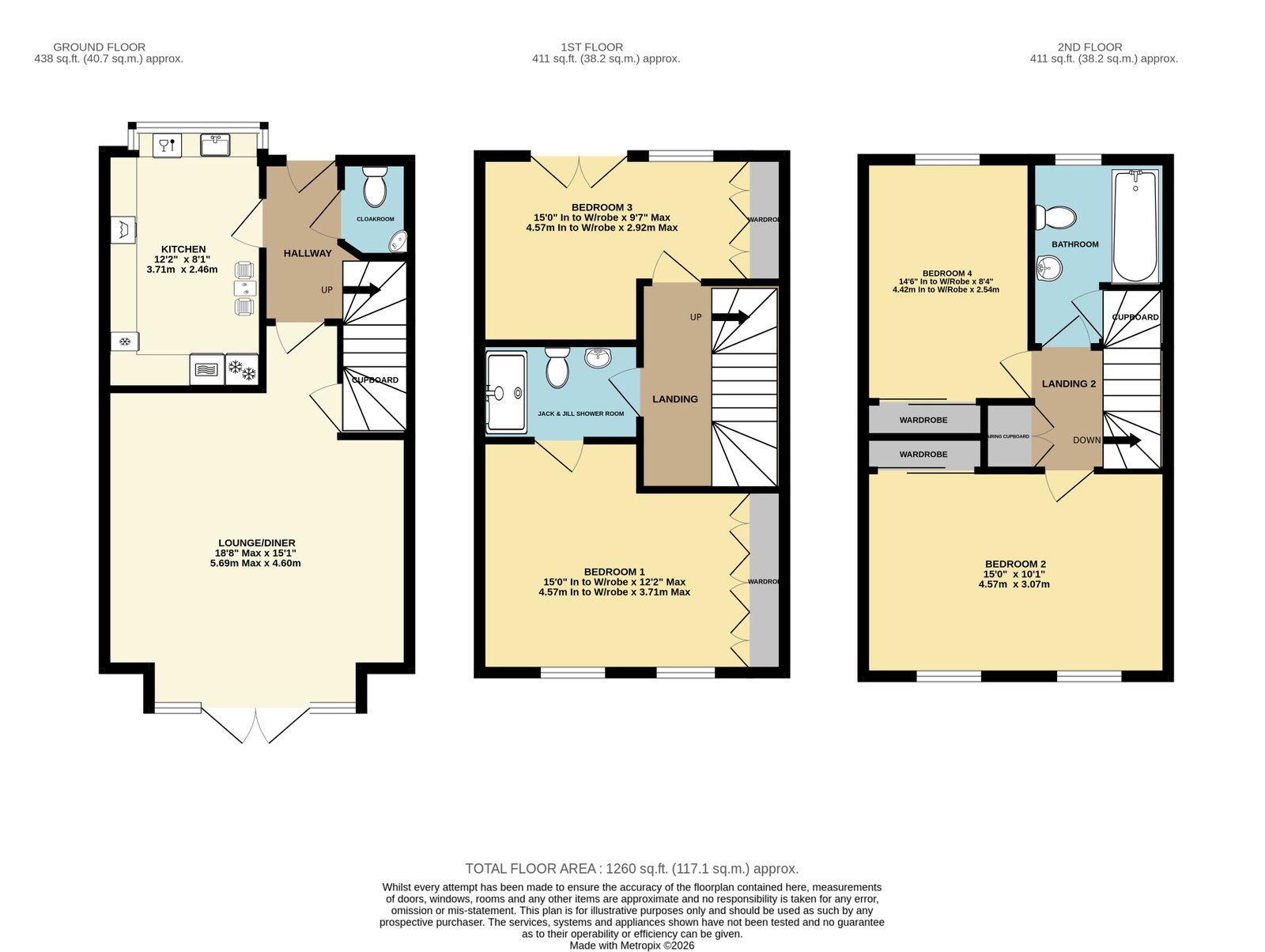235, Willowherb Road, Bristol floorplan