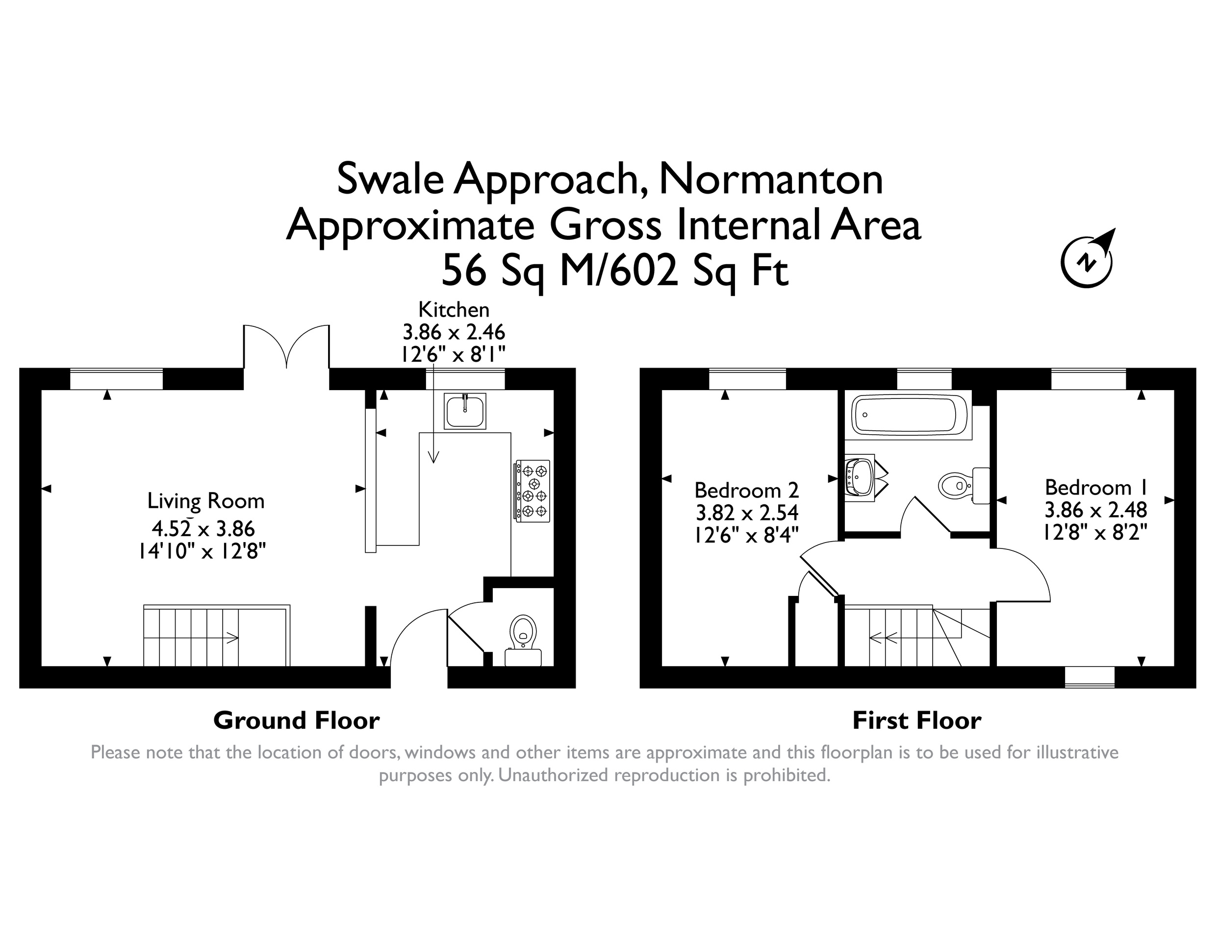 24 Swale Approach, Normanton floorplan
