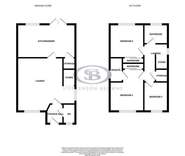 Diamond Close, Crewe floorplan