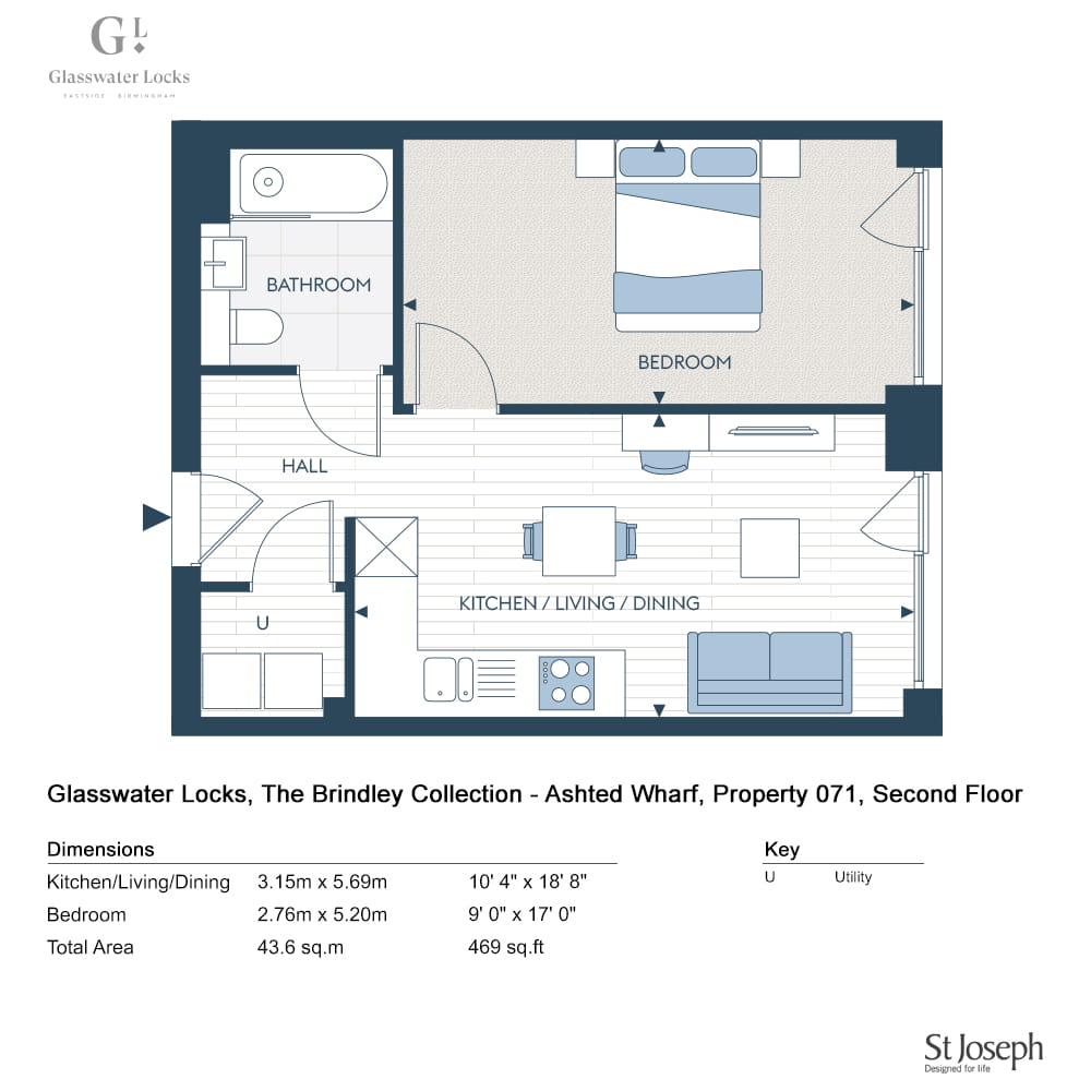 071, Birmingham, B4 7Rq, Birmingham floorplan