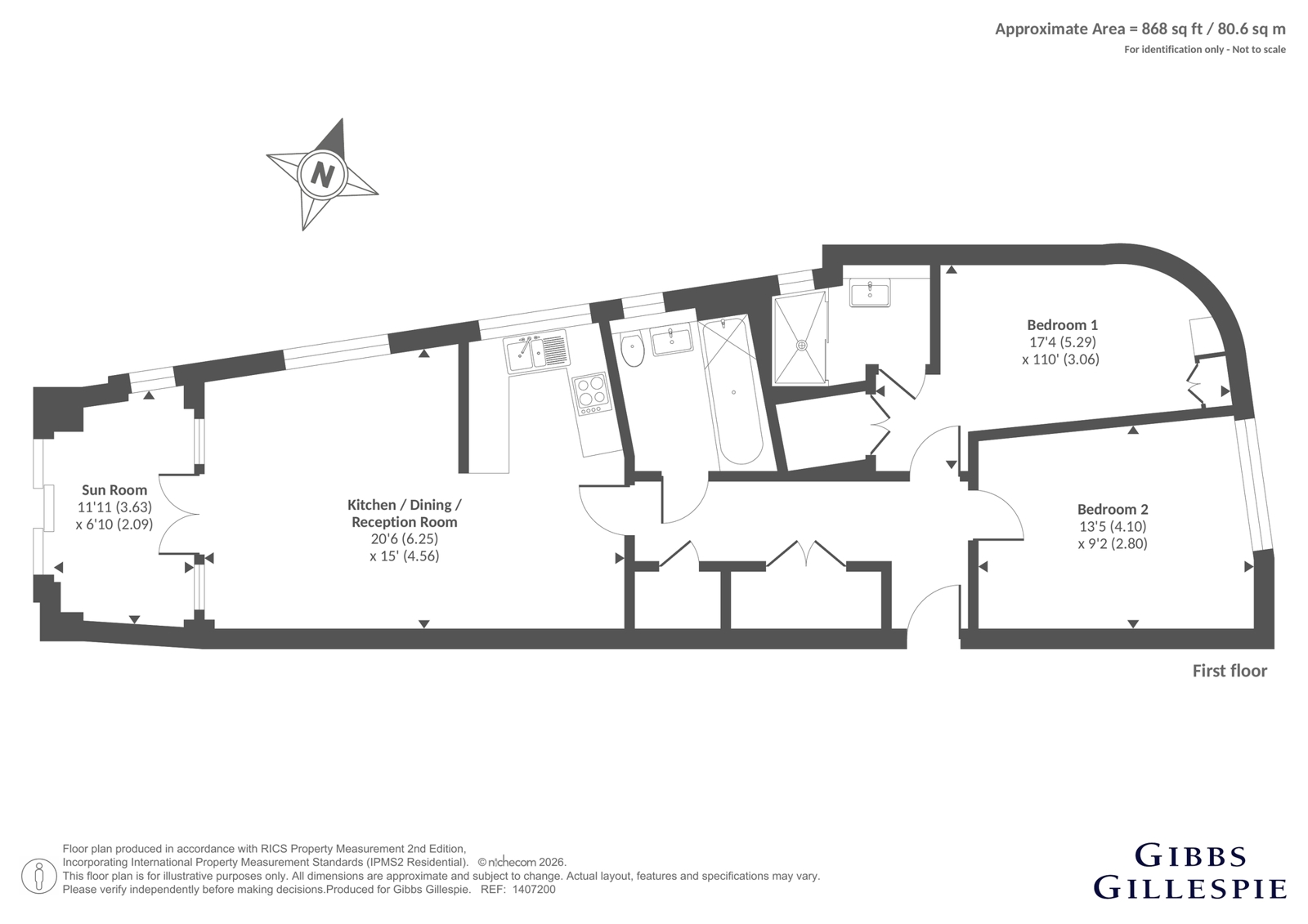 5, Relph Court, Kenneth Way floorplan