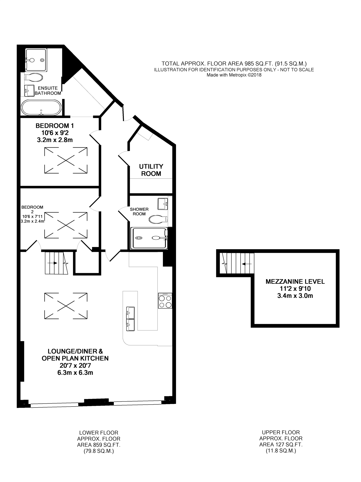 2 Bedrooms Flat to rent in Piccadilly, York YO1