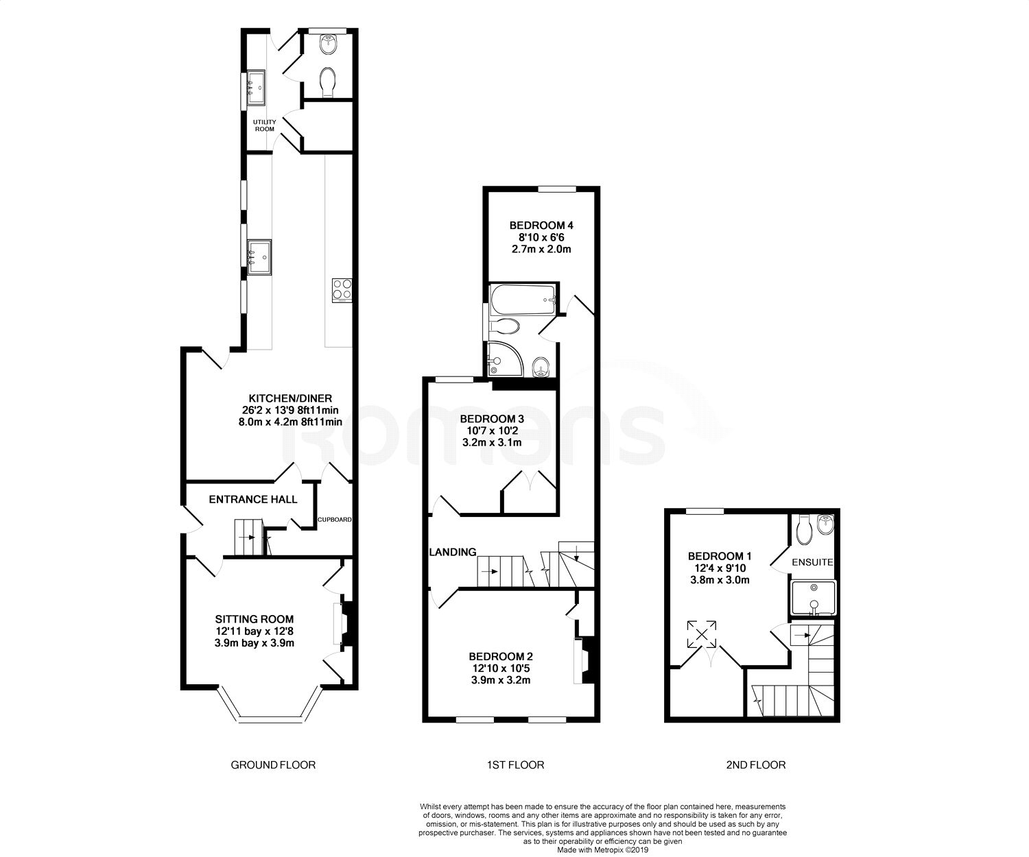 4 Bedrooms Semi-detached house for sale in Hemdean Road, Caversham, Reading RG4