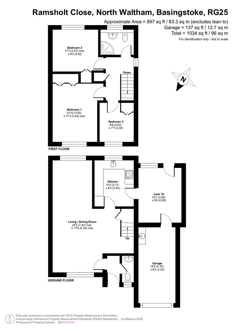 7, Ramsholt Close, Basingstoke floorplan