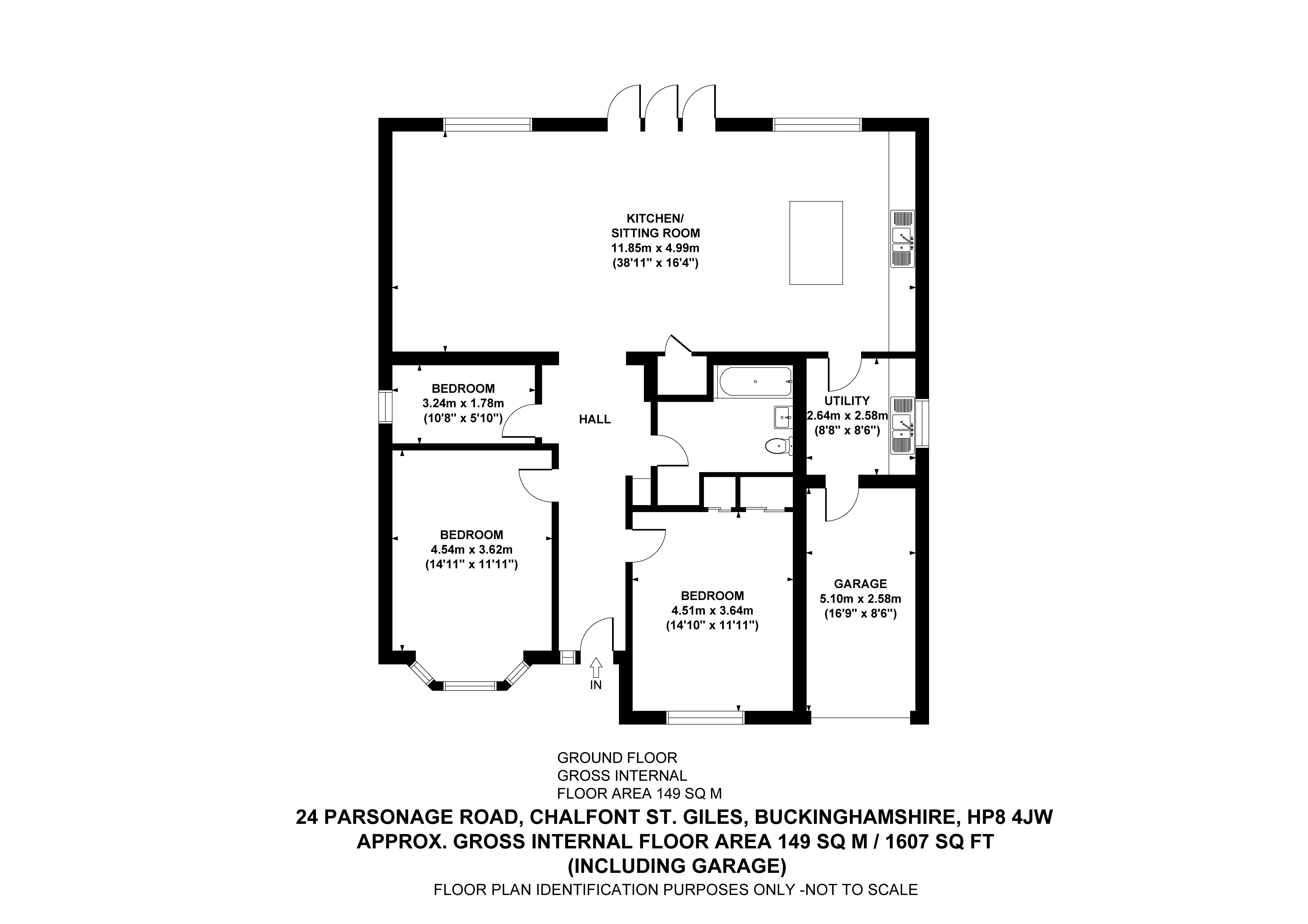 24, Parsonage Road, Buckinghamshire floorplan