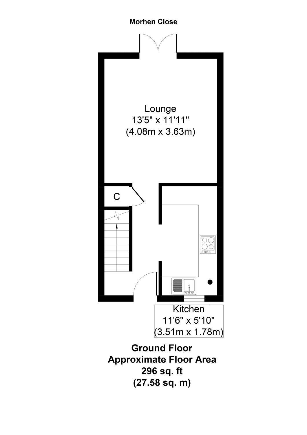 2 Bedrooms Terraced house for sale in Morhen Close, Snodland ME6