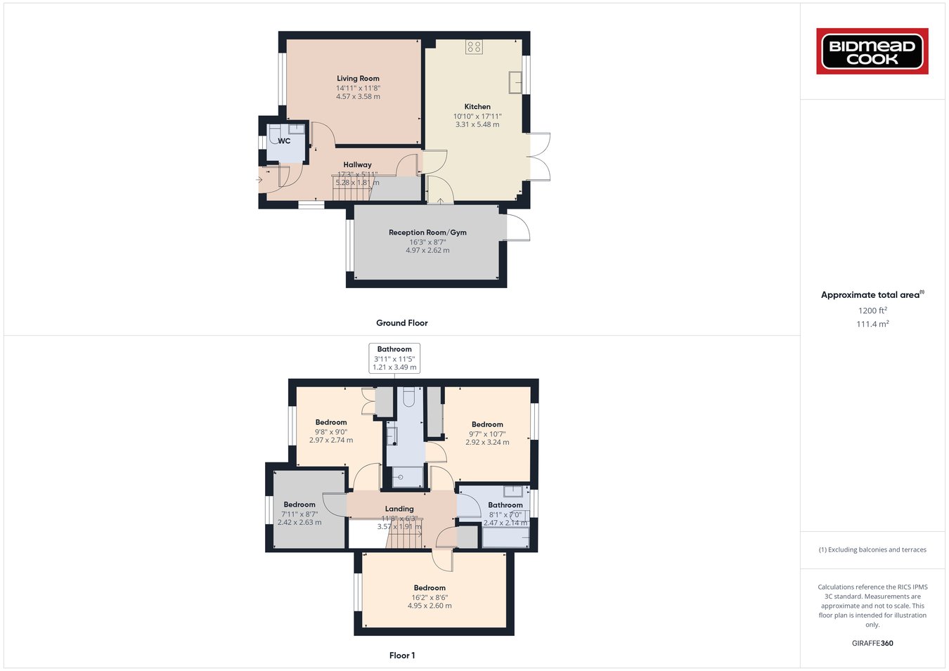5, Orchard View, Ross-on-Wye floorplan