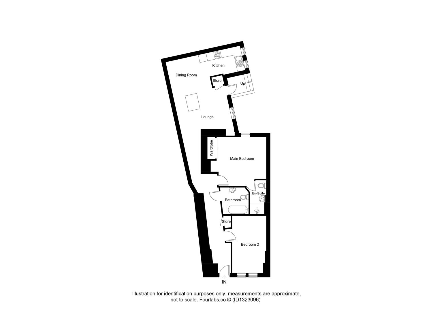 49, High Street, Markinch floorplan
