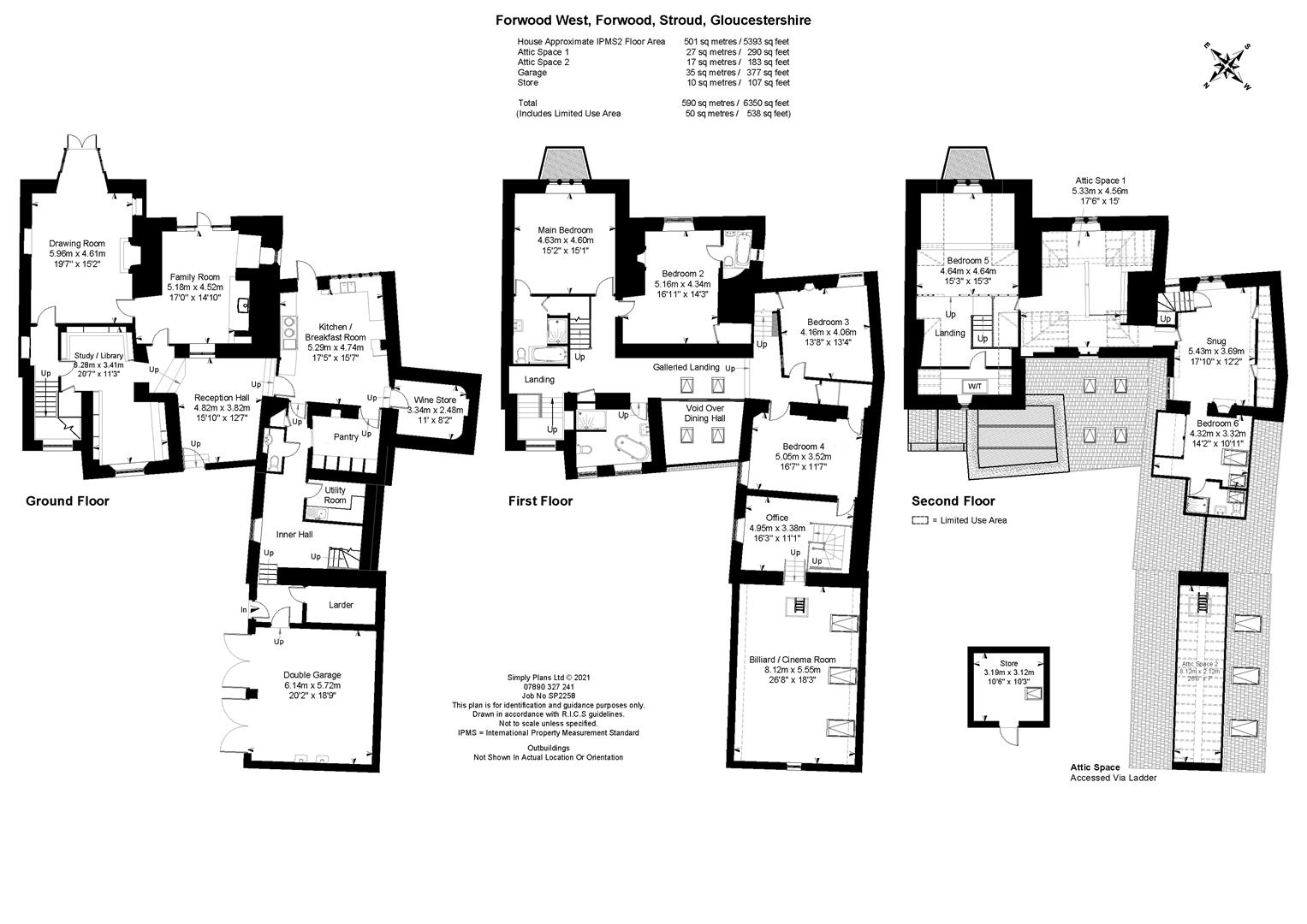 Well Hill, Minchinhampton, Stroud GL6, 6 bedroom semidetached house for sale 64495836