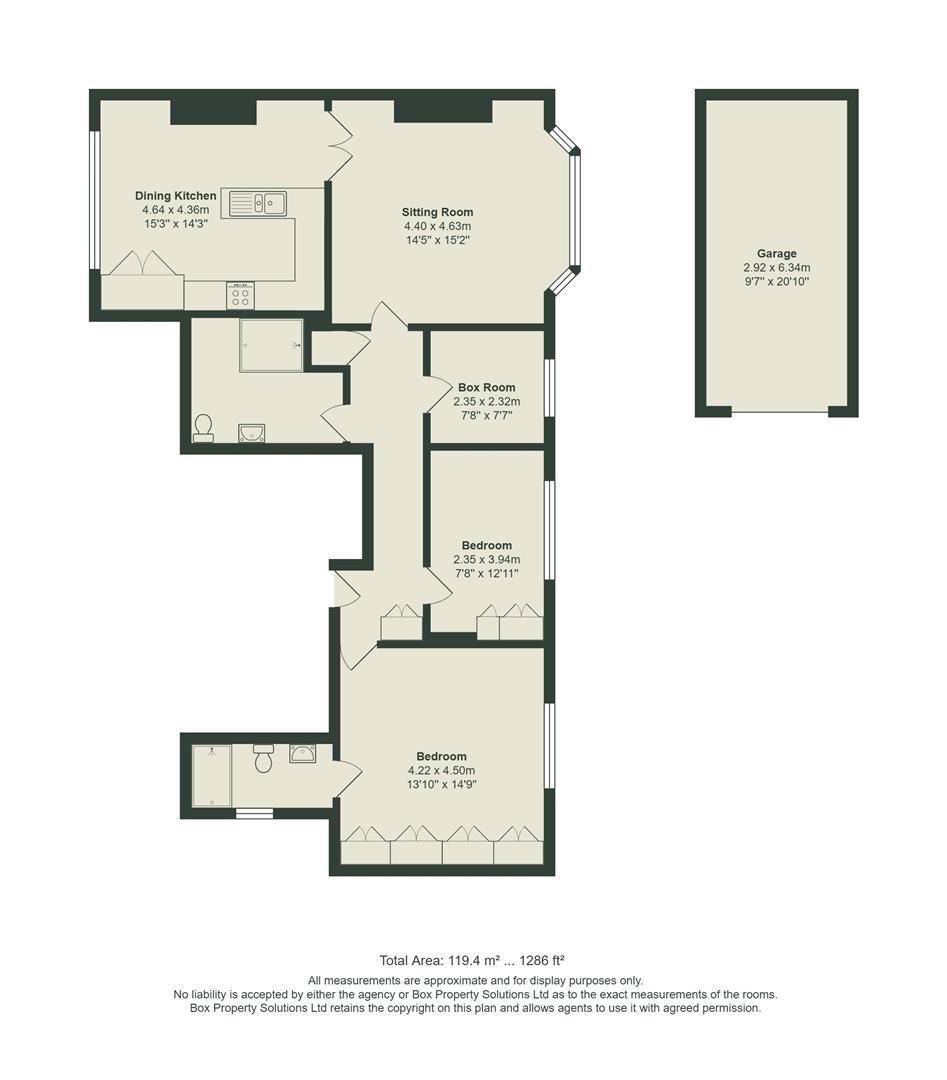 Flat 5 Margerison House, Margerison Road, Ilkley floorplan