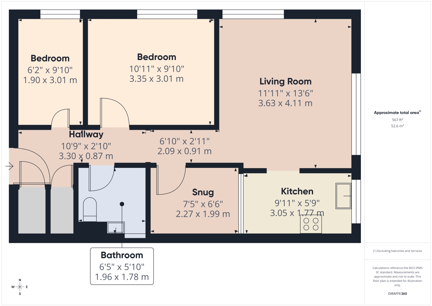 4, Hollybrook Court Chalet Hill, Bordon floorplan