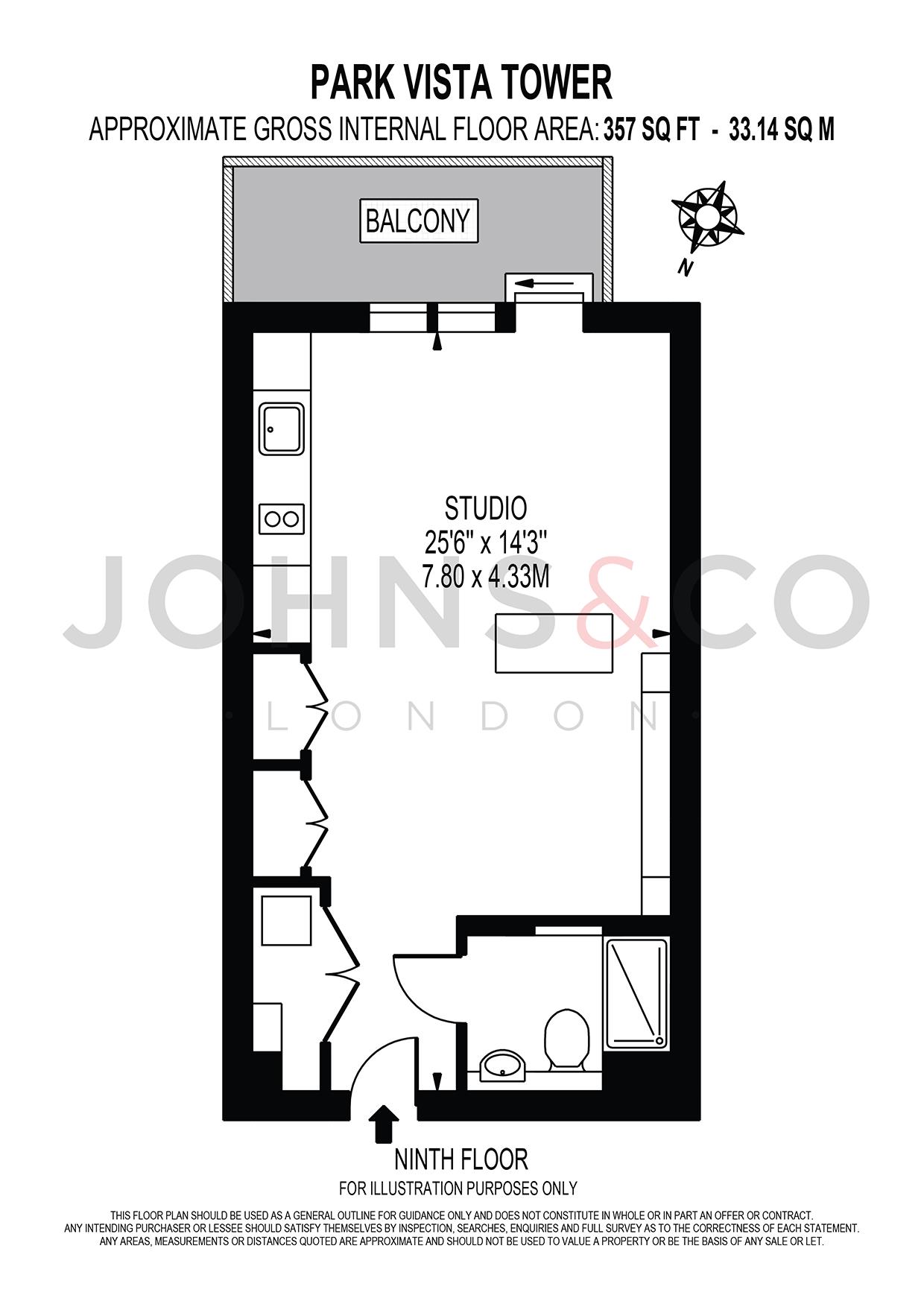 Cobblestone Square, London floorplan