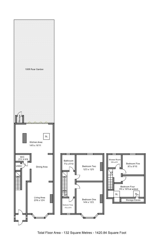 Ridley Road, London E7, 5 bedroom terraced house for sale 62489887
