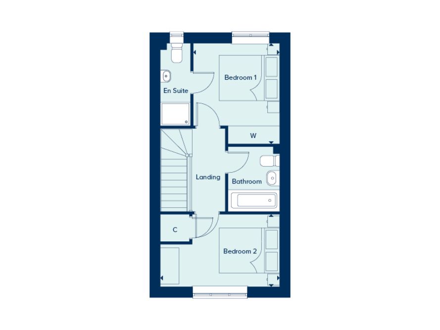 352, Broadwell Heights, Westwood Heath floorplan