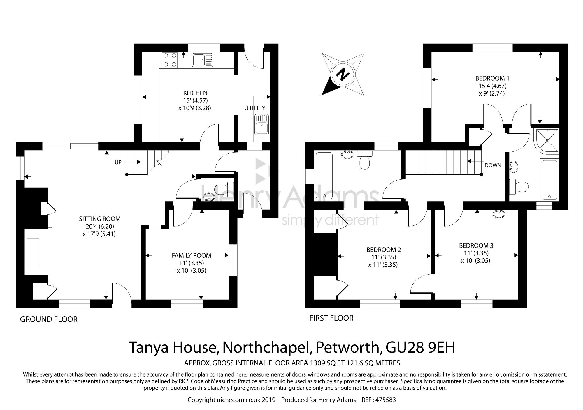 3 Bedrooms Detached house for sale in Northchapel, Petworth GU28