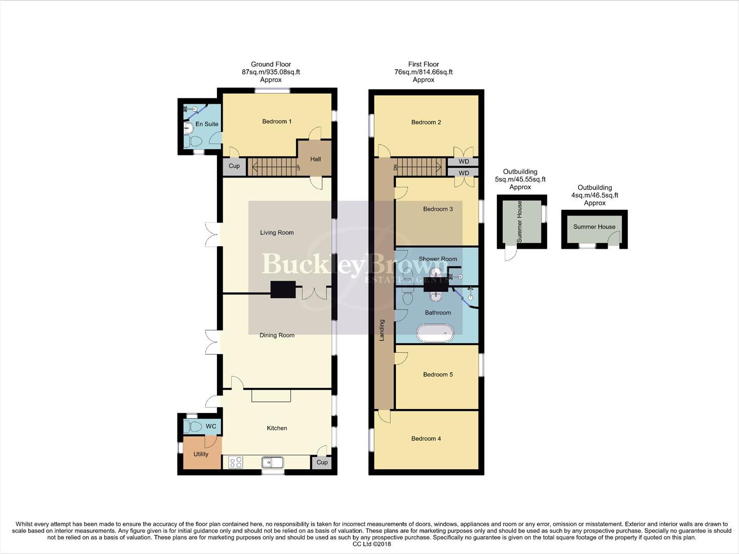 East Wing, Newark floorplan